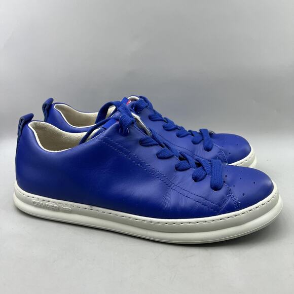 Camper Other - Camper Runner 4 Low Casual Shoes Men Size 9 US, 42 EU Blue Leather Lace Sneakers